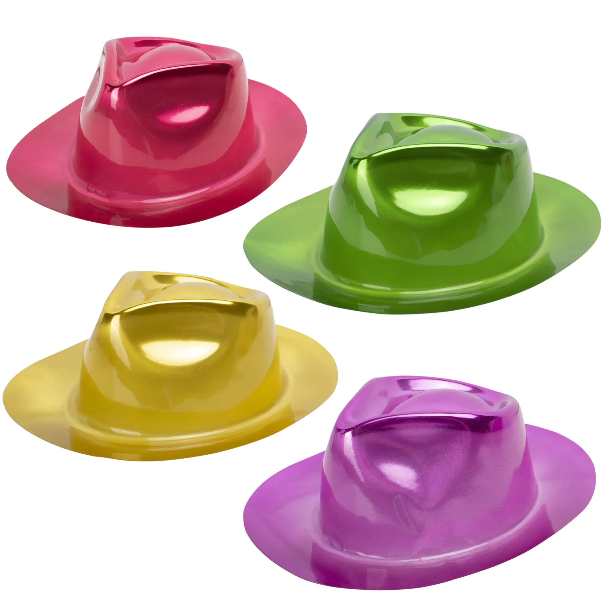 Outlet Windy City Novelties Metallic Fedora Hats