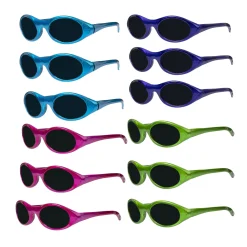 New Windy City Novelties Metallic Party Sunglasses