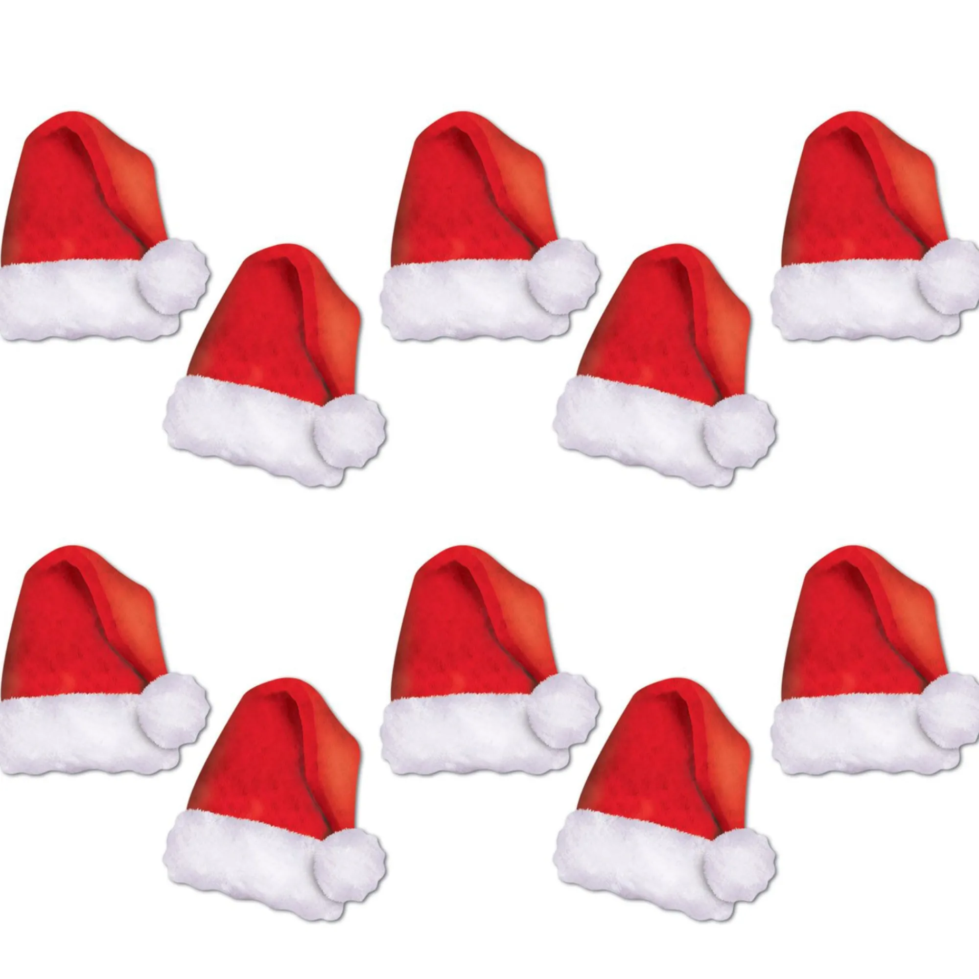 Outlet Windy City Novelties Mini Santa Hat Cutouts