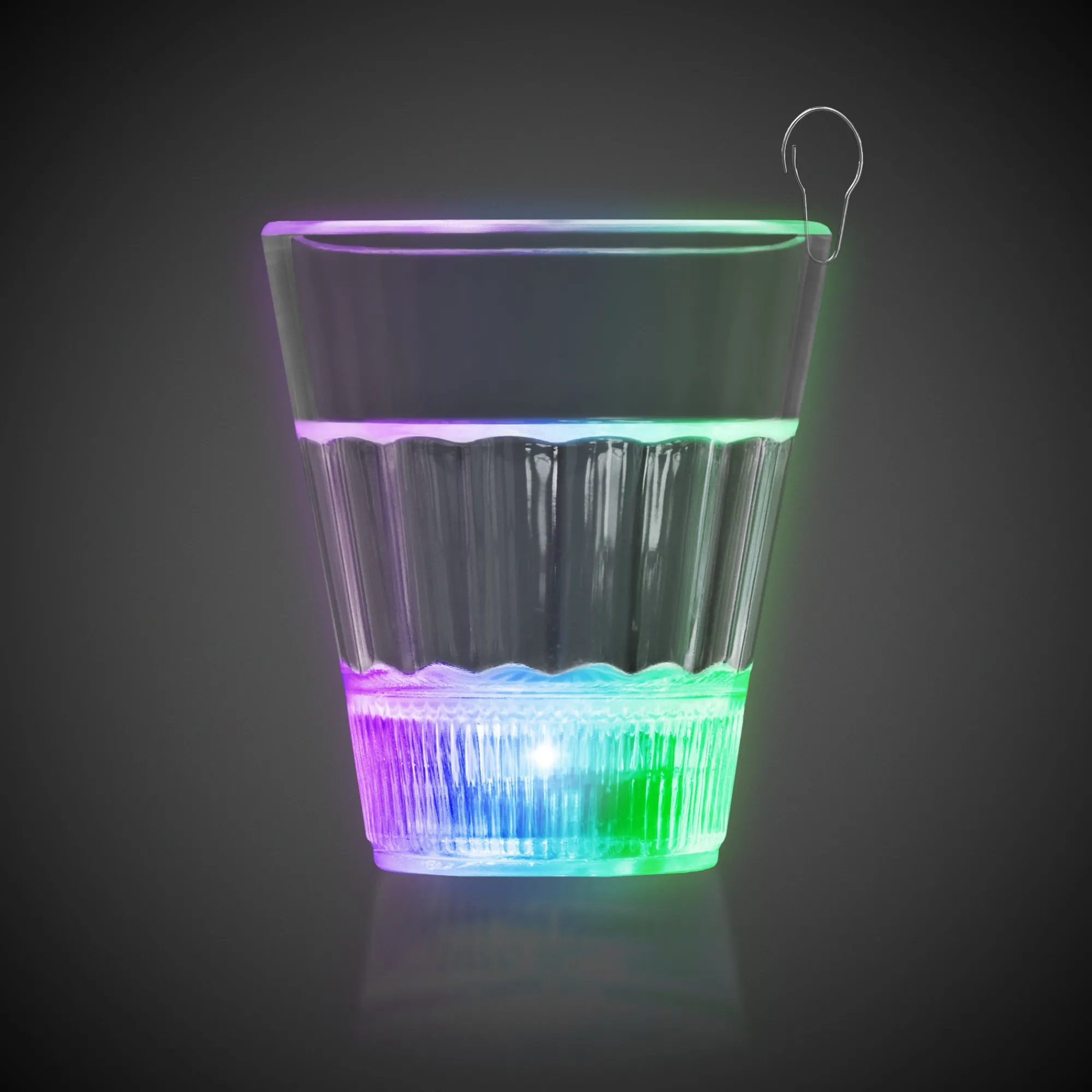 Sale Windy City Novelties Multi-Color LED 2 oz. Clear Shot Glass