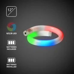 Best Windy City Novelties Multi-Color LED Tube Bracelet
