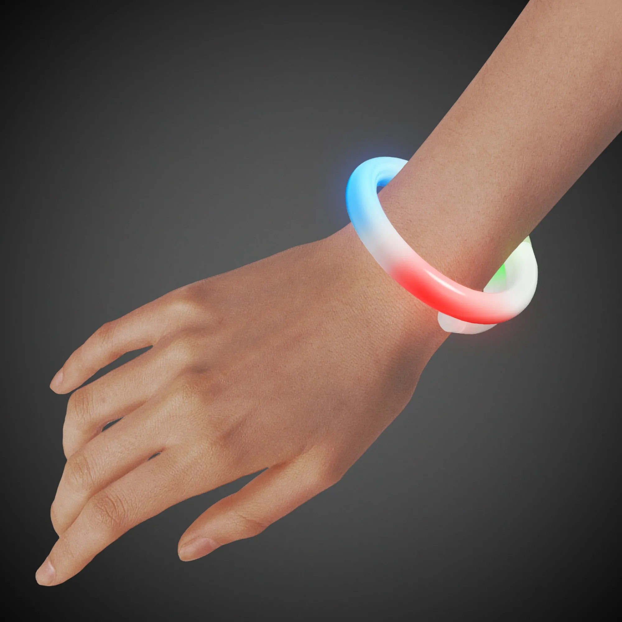 Best Windy City Novelties Multi-Color LED Tube Bracelet