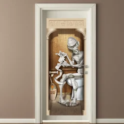 Discount Windy City Novelties Mummy Bathroom Door Cover