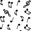 Discount Windy City Novelties Musical Notes Table Cover