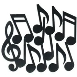 Sale Windy City Novelties Music Note Cutouts