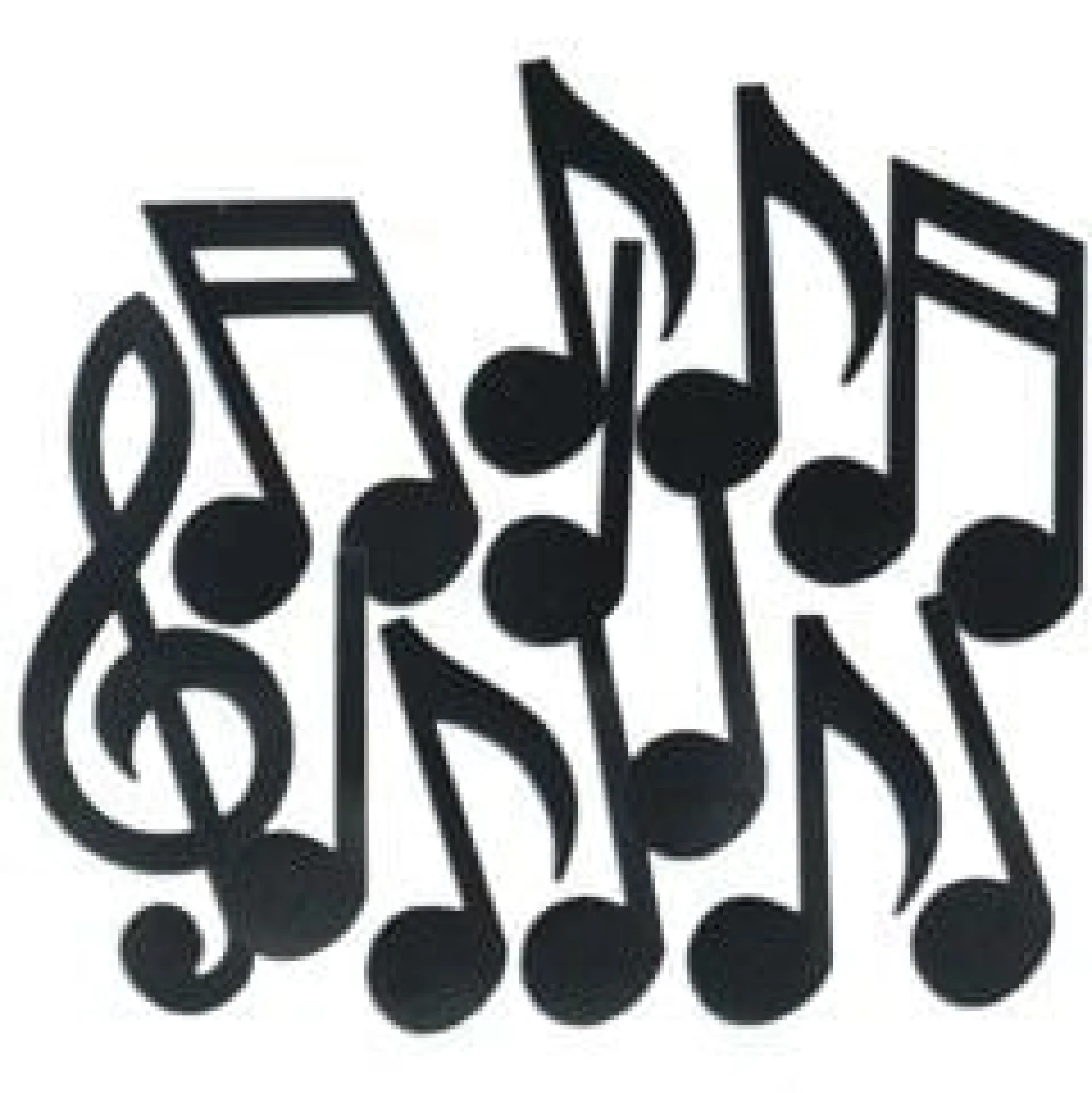 Sale Windy City Novelties Music Note Cutouts