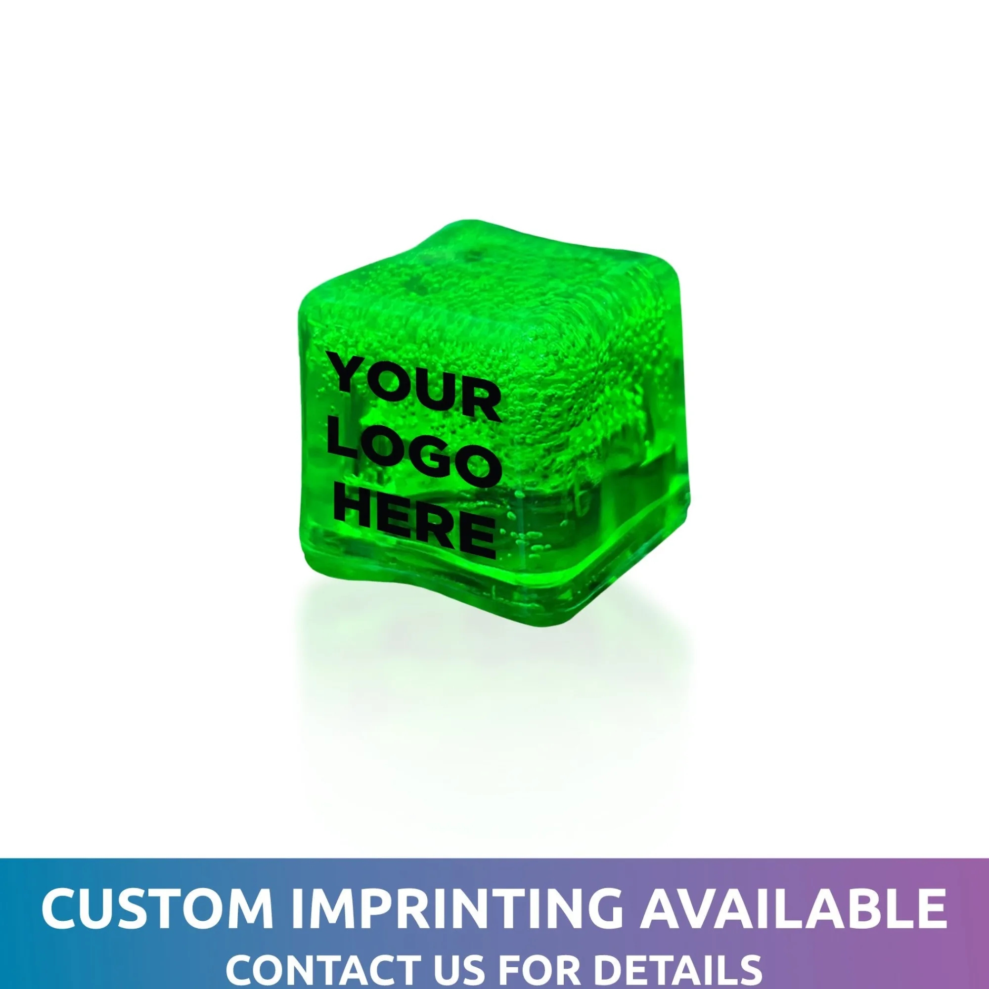 Discount Windy City Novelties Neon LED Ice Cubes Green