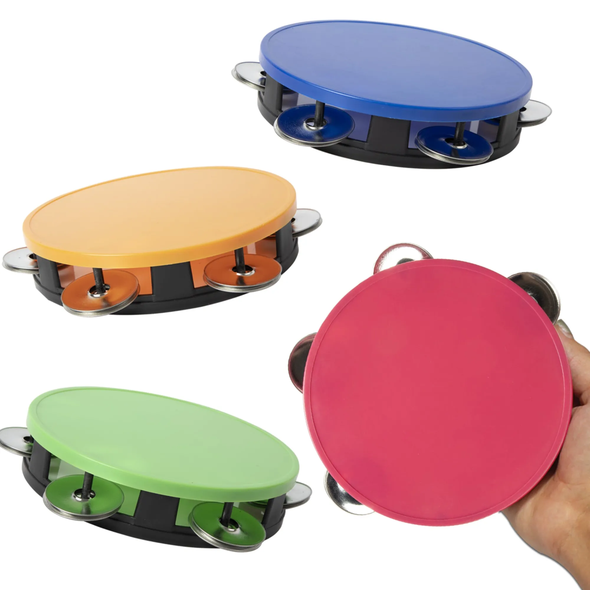 Sale Windy City Novelties Neon 5 1/2" Party Tambourines