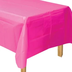 Clearance Windy City Novelties Neon Pink Plastic Table Cover