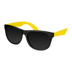 Best Windy City Novelties Neon Retro Sunglasses Yellow