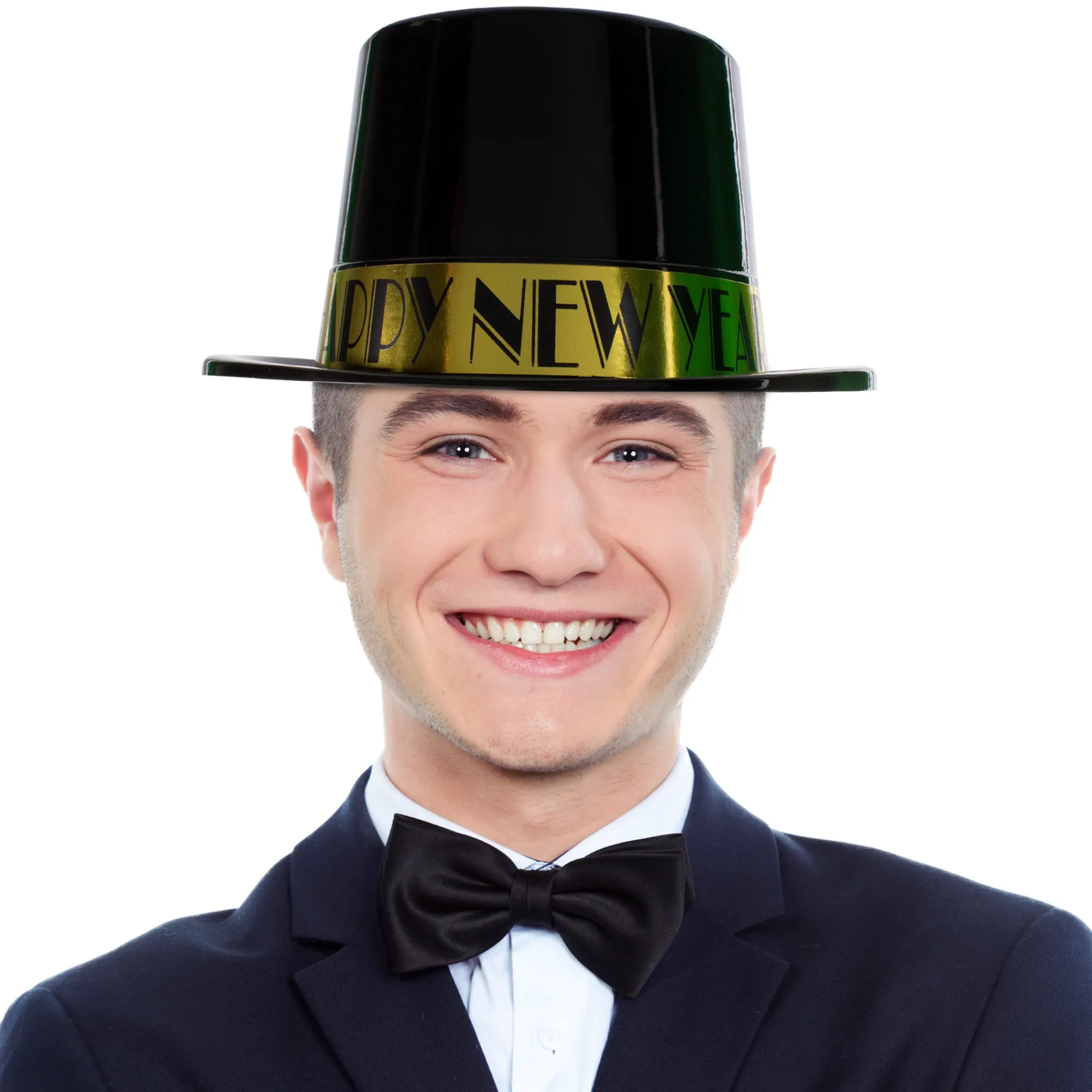 Sale Windy City Novelties New Year Black & Gold Top Hats
