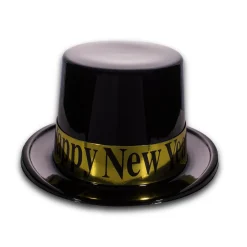 Sale Windy City Novelties New Year Black & Gold Top Hats