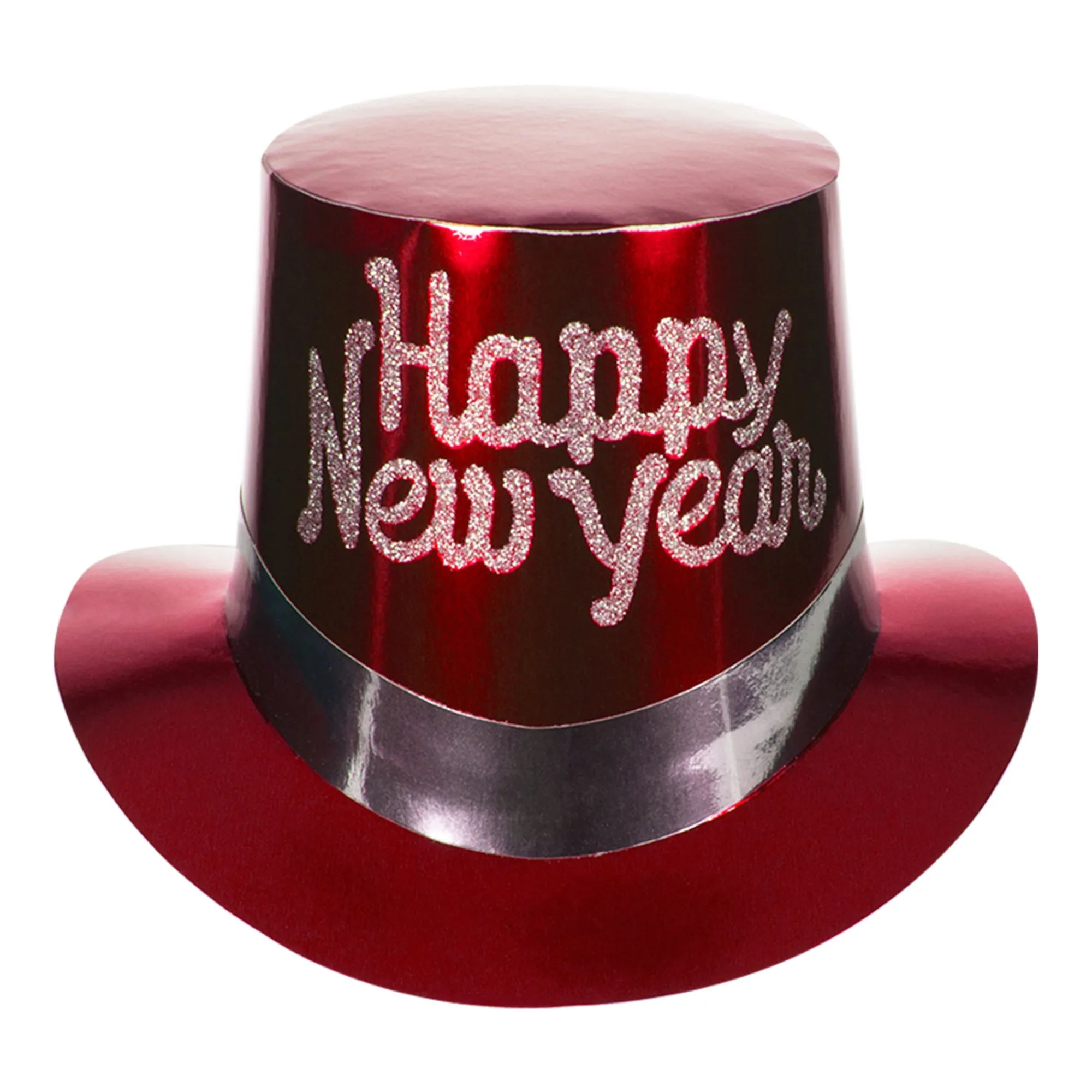 New Windy City Novelties New Year's Metallic Top Hats