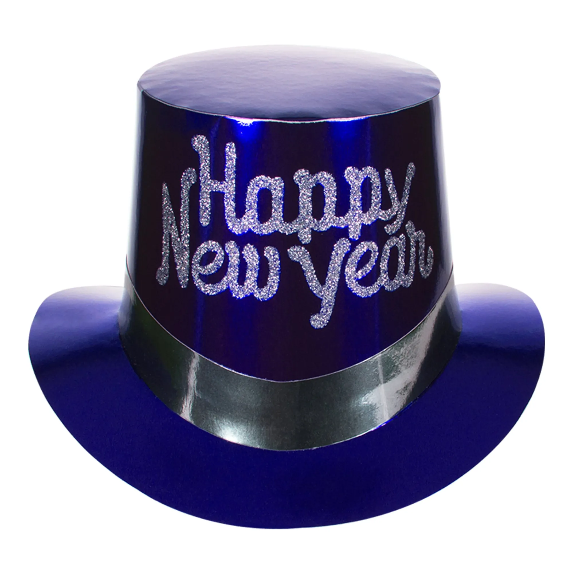New Windy City Novelties New Year's Metallic Top Hats