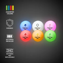 New Windy City Novelties Night Flyer CL Golf Balls
