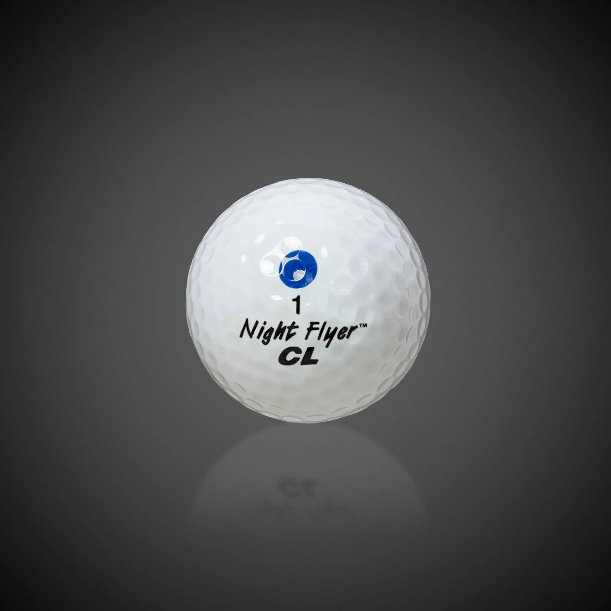 Windy City Novelties Night Flyer LED Blue Constant-On Golf Ball