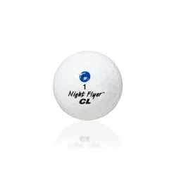 Windy City Novelties Night Flyer LED Blue Constant-On Golf Ball