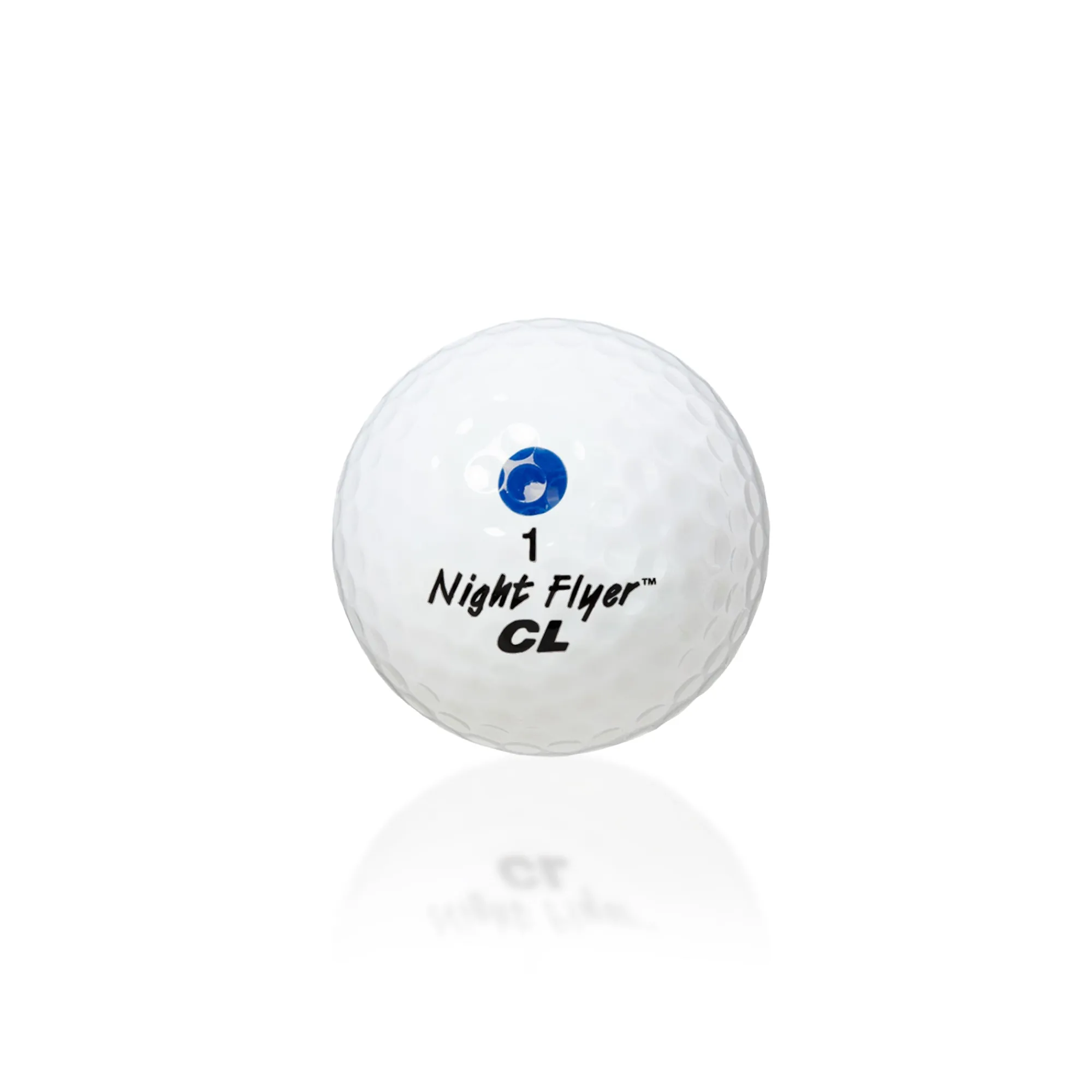 Windy City Novelties Night Flyer LED Blue Constant-On Golf Ball