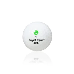 Windy City Novelties Night Flyer LED Green Constant-On Golf Ball