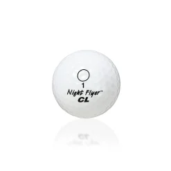 Best Windy City Novelties Night Flyer LED White Constant-On Golf Ball