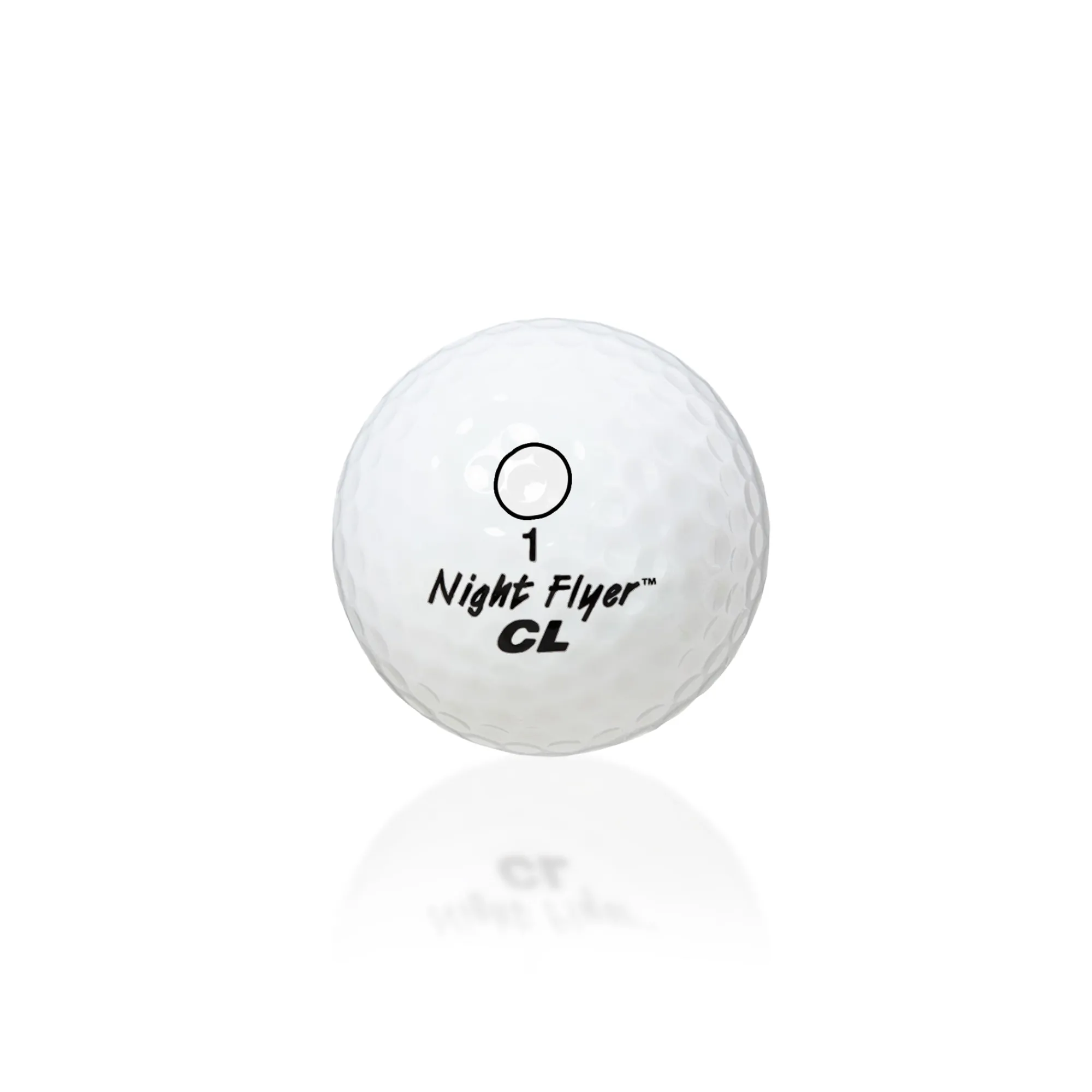 Best Windy City Novelties Night Flyer LED White Constant-On Golf Ball