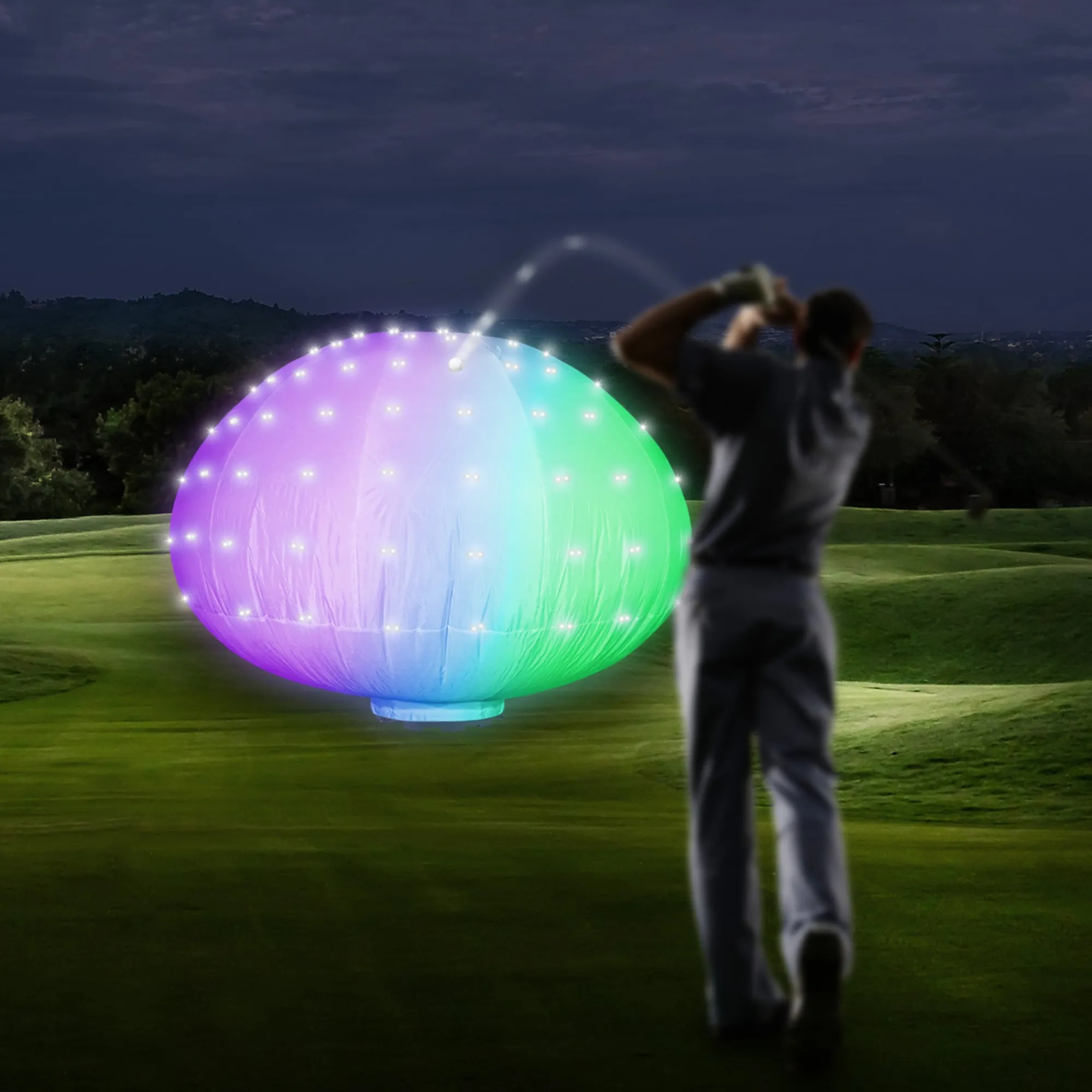 Sale Windy City Novelties Night Golf LED Dome Target
