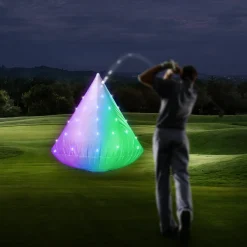 Best Windy City Novelties Night Golf LED Pyramid Target