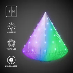 Best Windy City Novelties Night Golf LED Pyramid Target