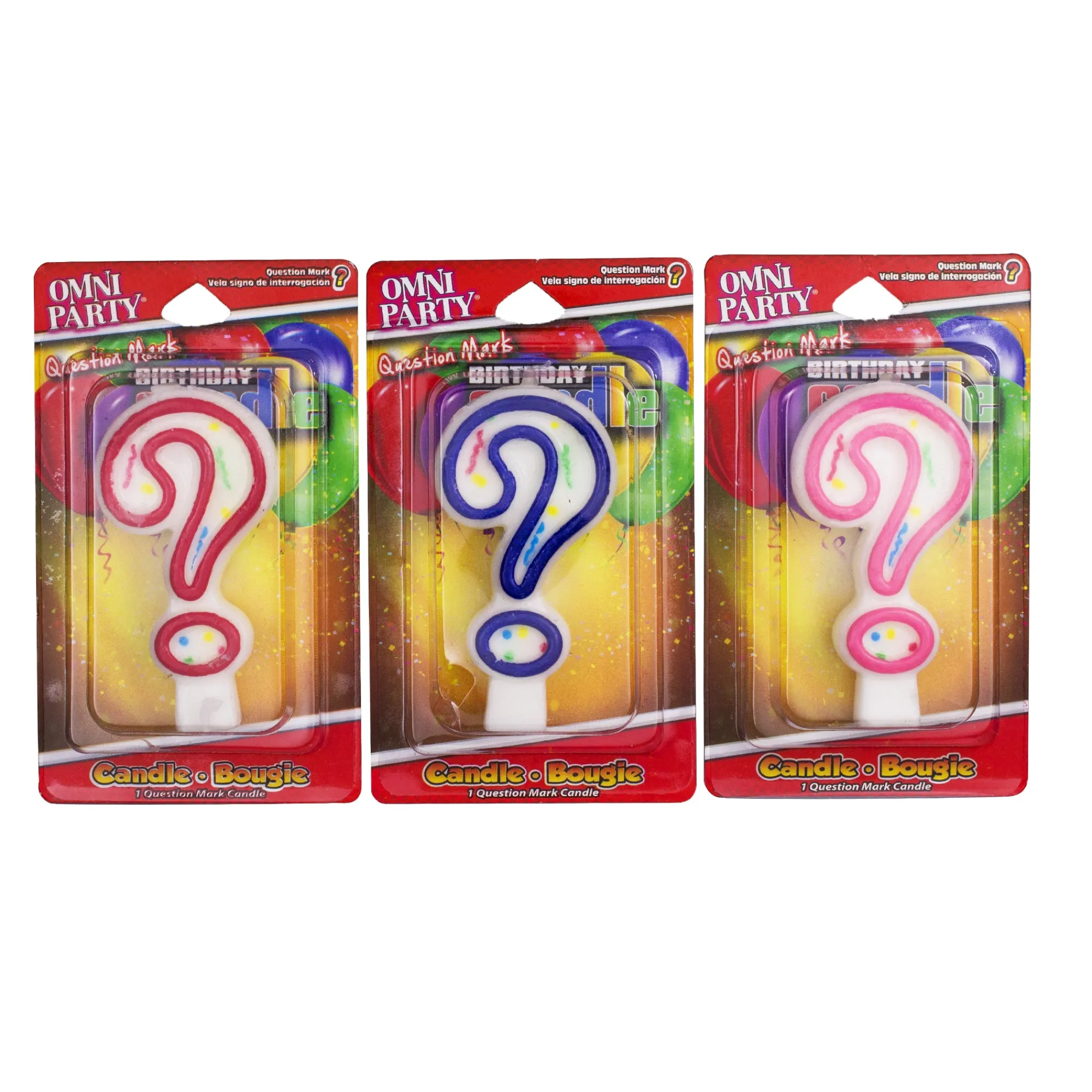 New Windy City Novelties Number '?' Candles