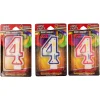 Clearance Windy City Novelties Number '4' Candles