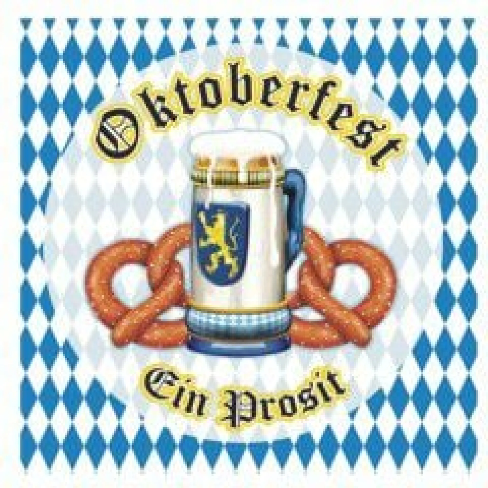 Discount Windy City Novelties Oktoberfest Pretzels Lunch Napkins