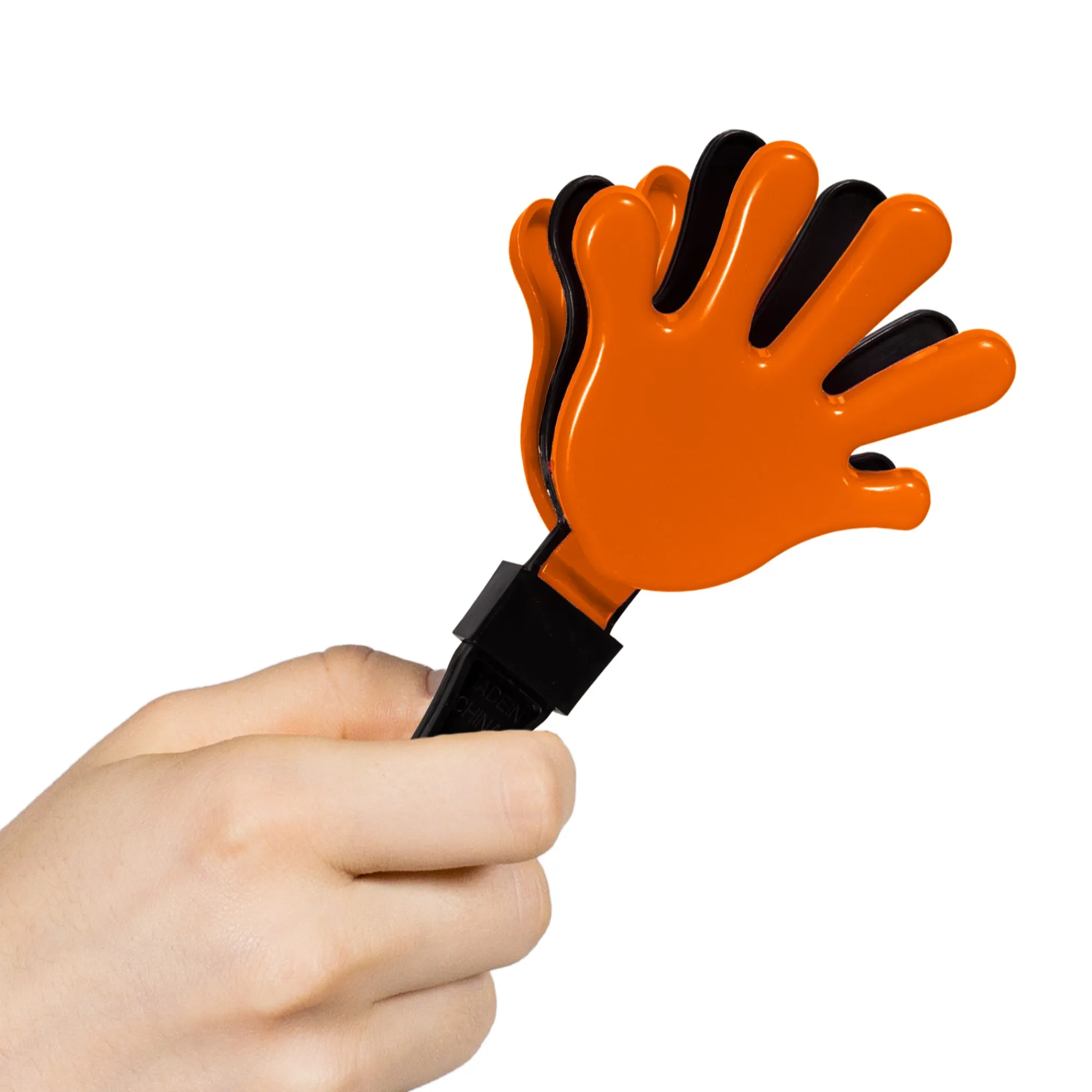 Discount Windy City Novelties Orange & Black Hand Clappers