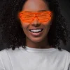 Sale Windy City Novelties Orange EL Wire Sound Activated Shades