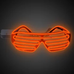 Sale Windy City Novelties Orange EL Wire Sound Activated Shades