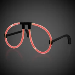 Outlet Windy City Novelties Glow Eyeglasses Orange