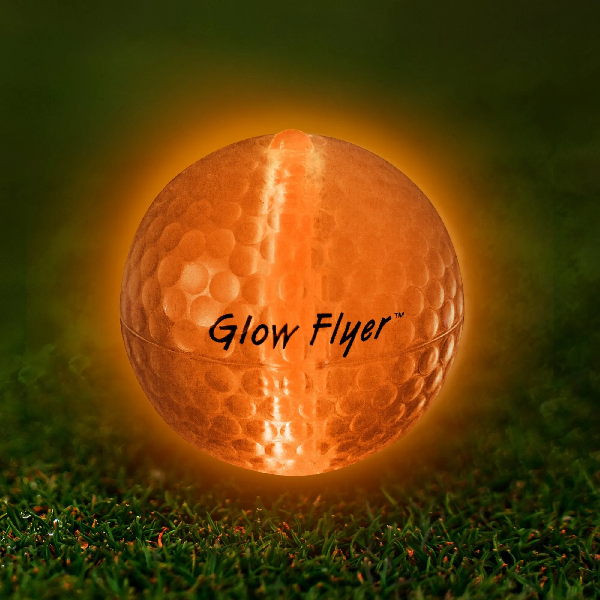 Best Windy City Novelties Glow Flyer Golf Ball Orange
