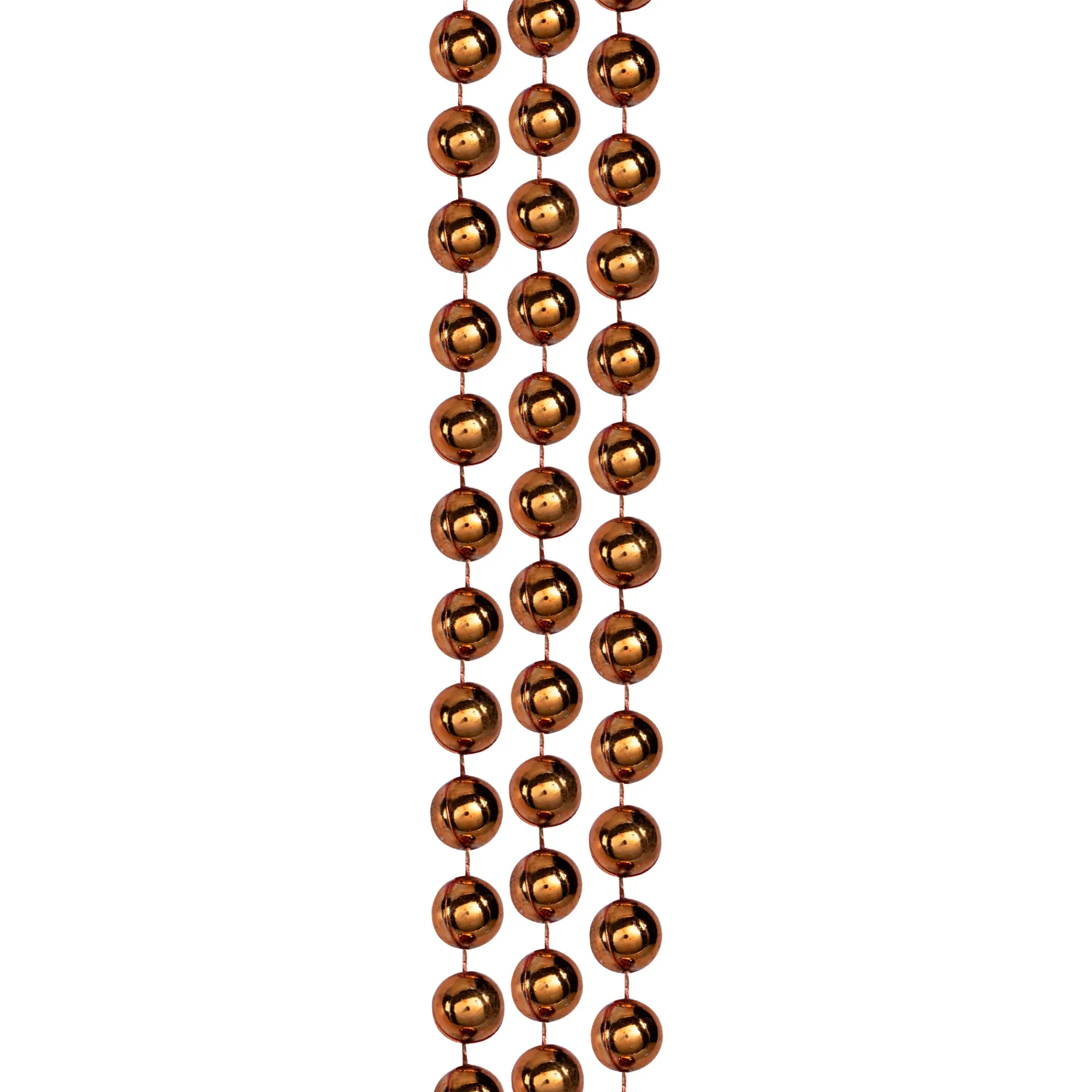Best Windy City Novelties Orange 7mm Bead 33" Necklaces