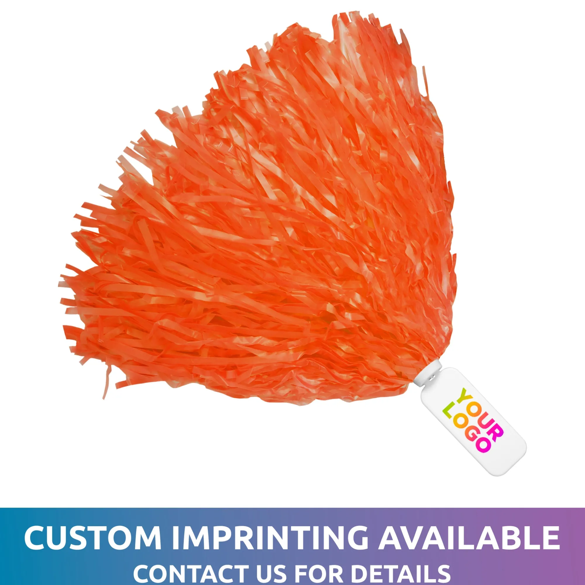 New Windy City Novelties Pom Poms Orange
