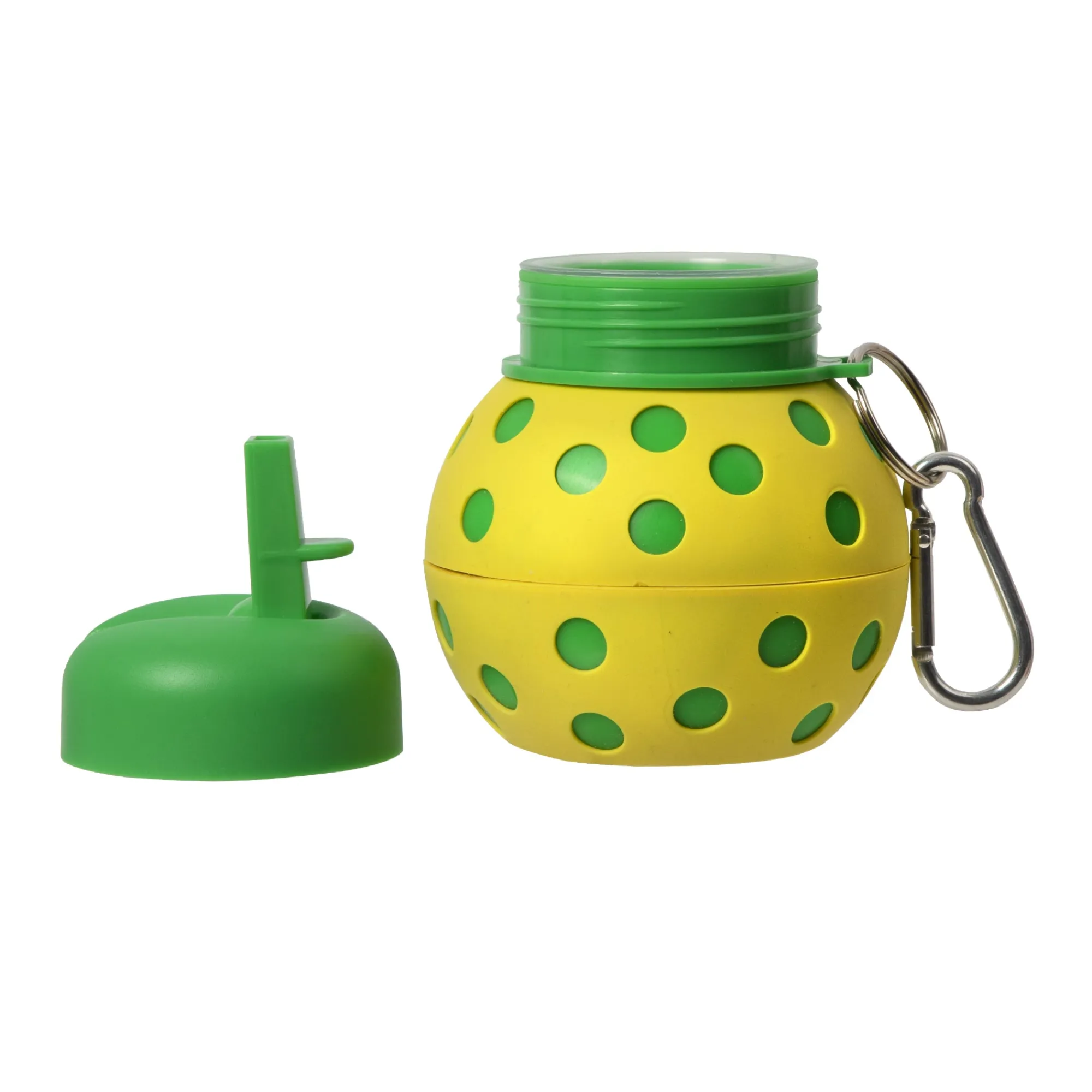 New Windy City Novelties 16 oz. Pickleball Collapsible Silicone Drinking Bottle