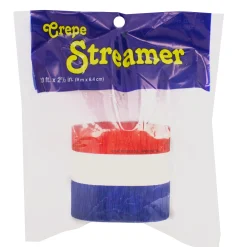 Best Windy City Novelties Patriotic Crepe Paper Streamer