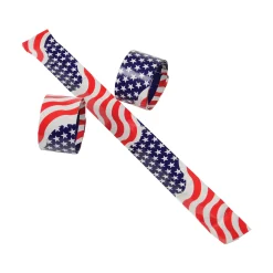 Hot Windy City Novelties Patriotic Flag Slap Bracelets