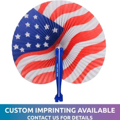 New Windy City Novelties Patriotic Folding Fans