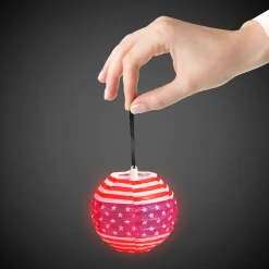 Clearance Windy City Novelties Patriotic Glow Lanterns Value Pack