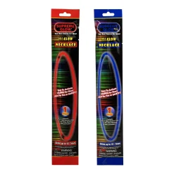 Windy City Novelties Patriotic Glow Necklaces Retail Counter Display