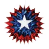 Sale Windy City Novelties Patriotic Metallic Star
