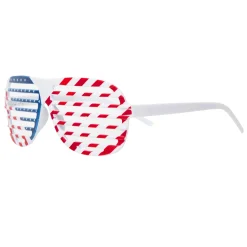 Windy City Novelties Patriotic Slotted Glasses