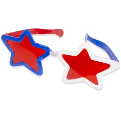 New Windy City Novelties Patriotic Star Jumbo Sunglasses