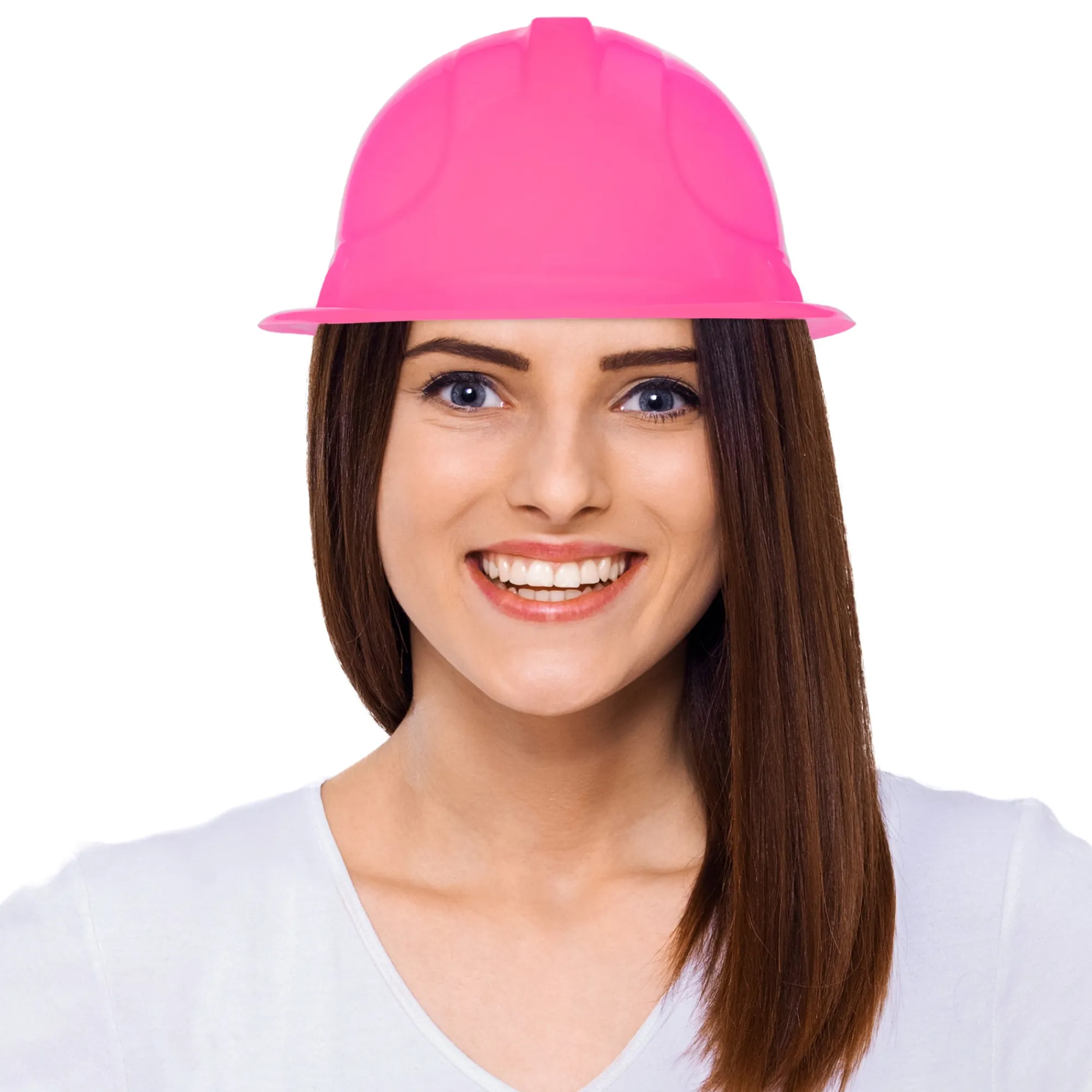 Clearance Windy City Novelties Construction Hats Pink