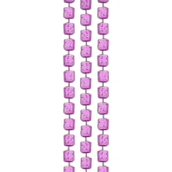 Windy City Novelties Pink Dice Bead 33" Necklaces