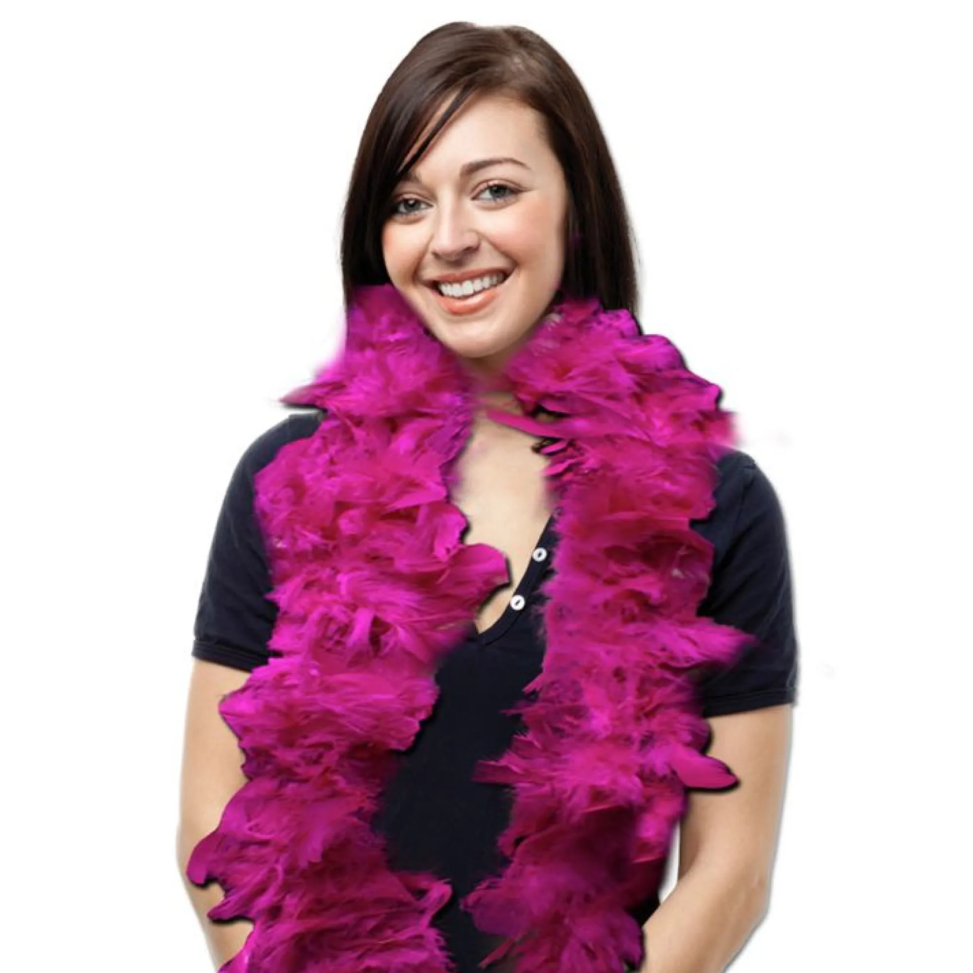 New Windy City Novelties Pink Feather Boa